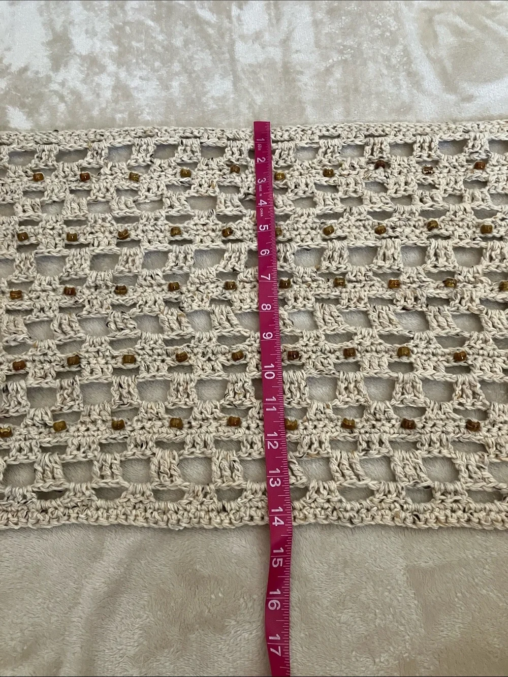 Small Sensory Lap Blanket Handmade Fidget Comfort Crochet for Dementia ADHD